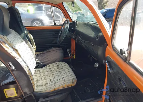 1974 Volkswagen Beetle из США, поврежденный, VIN 1342101235